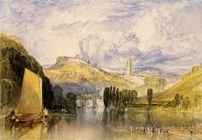 Totnes in the River Dart William Turner